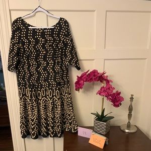 Danny & Nicole polka dot dress